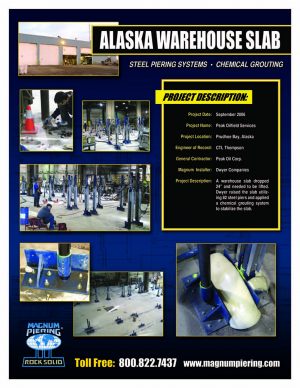 Alaska Warehouse Slab